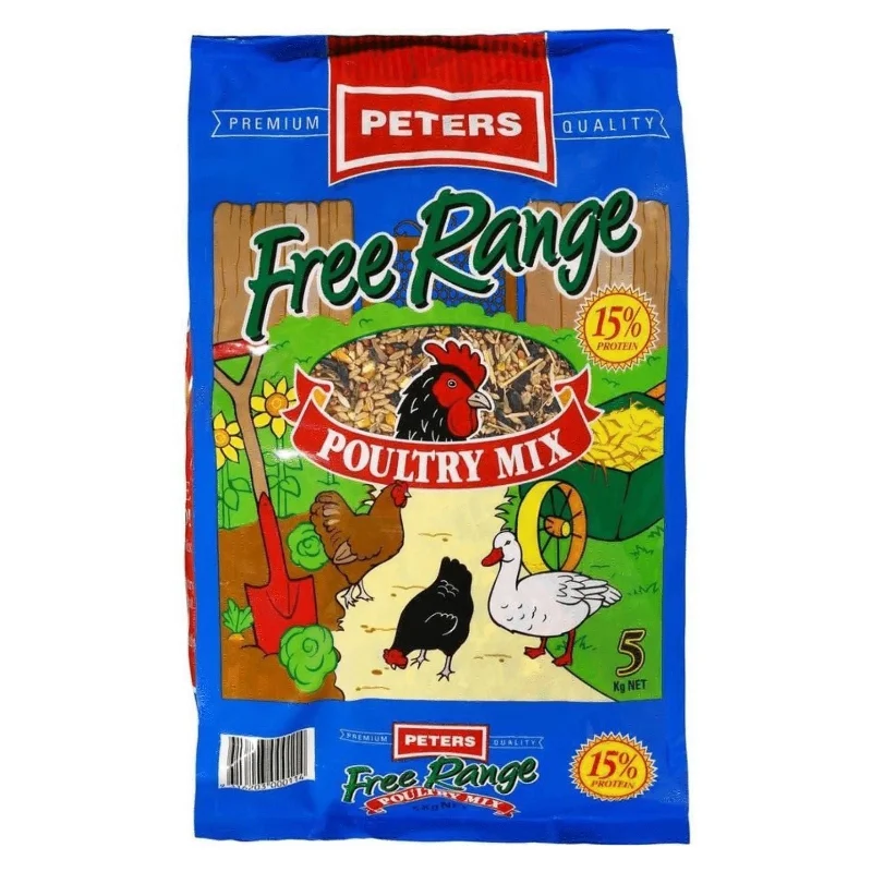 Peters Free Range Poultry Mix Food 5kg