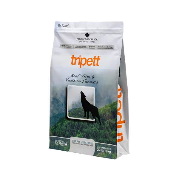 Tripett Dry - Beef Tripe & Venison Formula