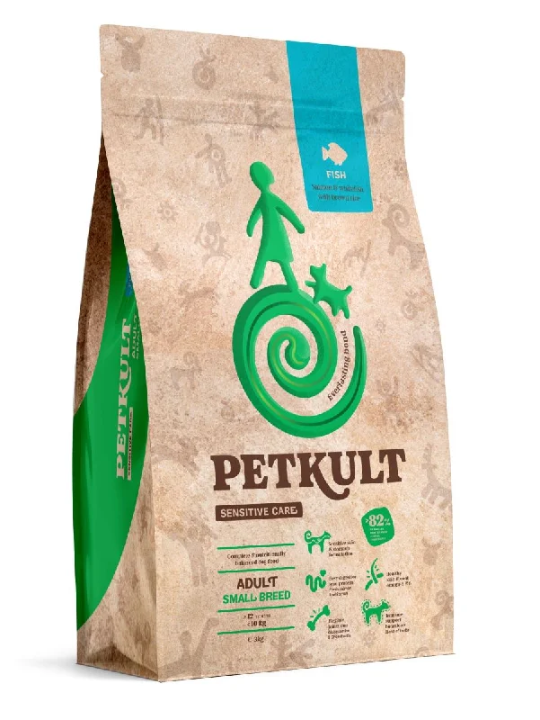 PETKULT Sensitive, Small, riba sa smeđom rižom, 3kg