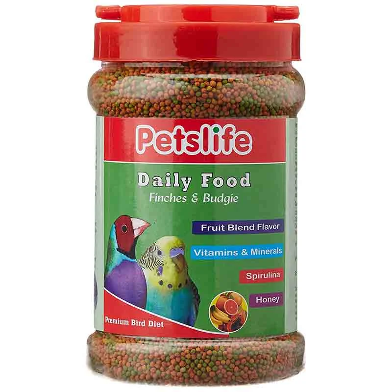 Petslife Daily Finches and Budgie Dry Bird Food