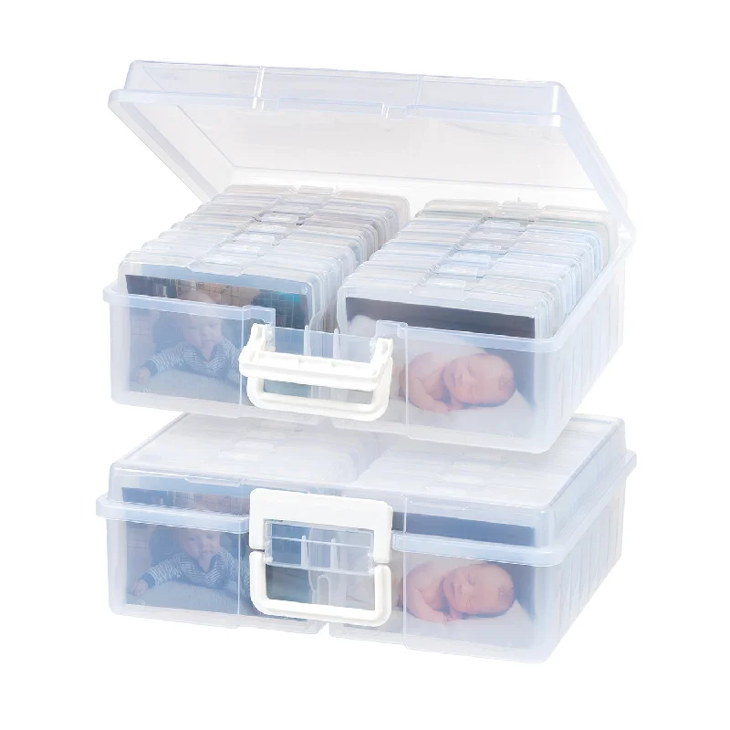 Photo Storage Craft Keeper Case - 4" x 6" 2 Pack