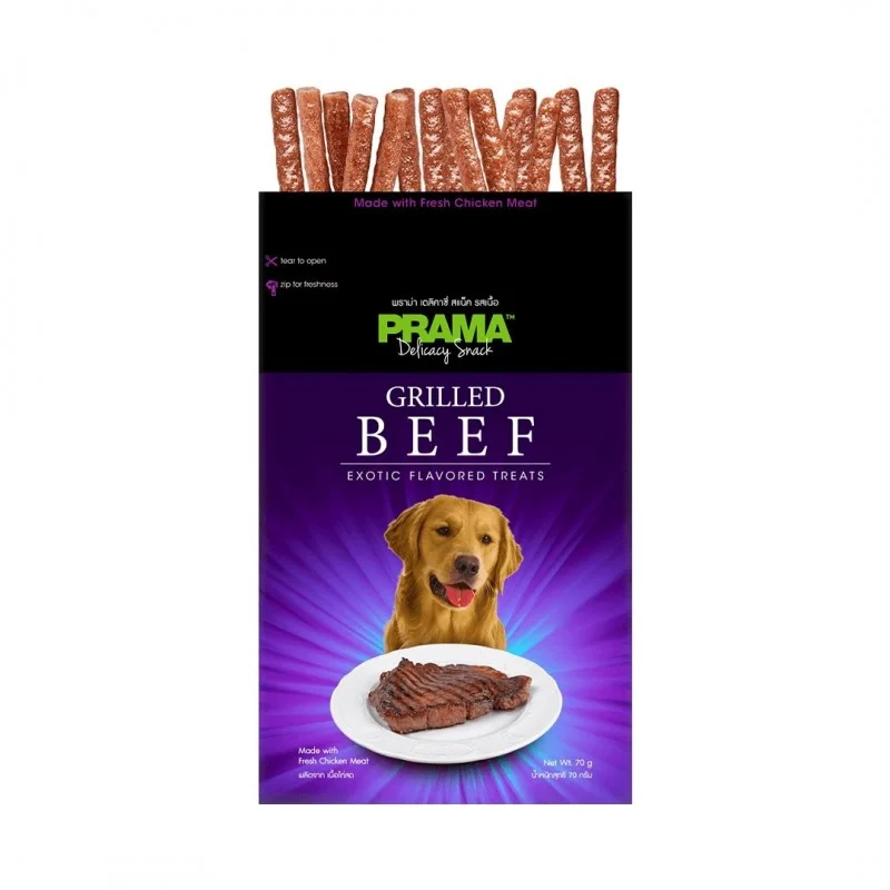 Prama Grilled Beef Dog Treats