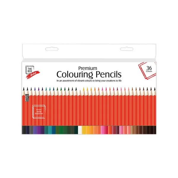 Premium Colouring Pencils 36PK