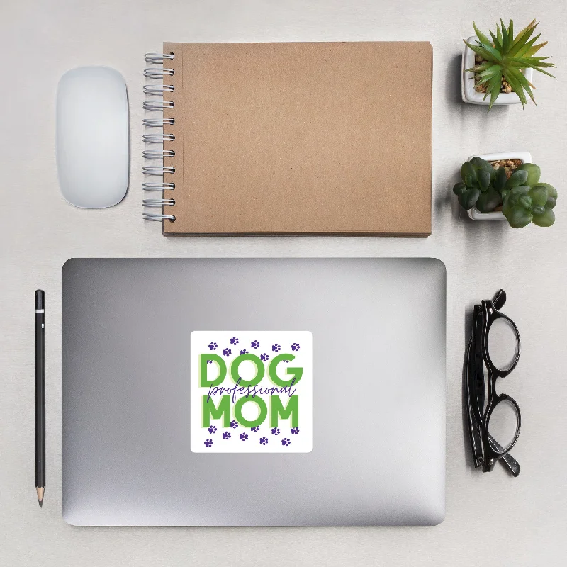 Professional Dog Mom vinyl sticker