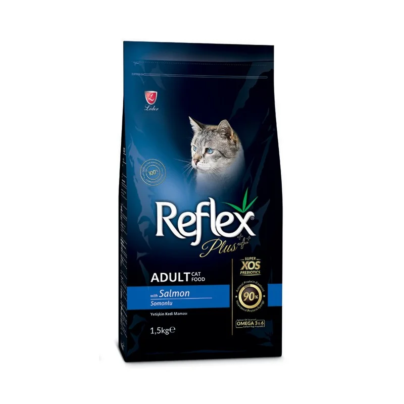 Reflex Plus Adult Cat With Salmon Dry Cat Food