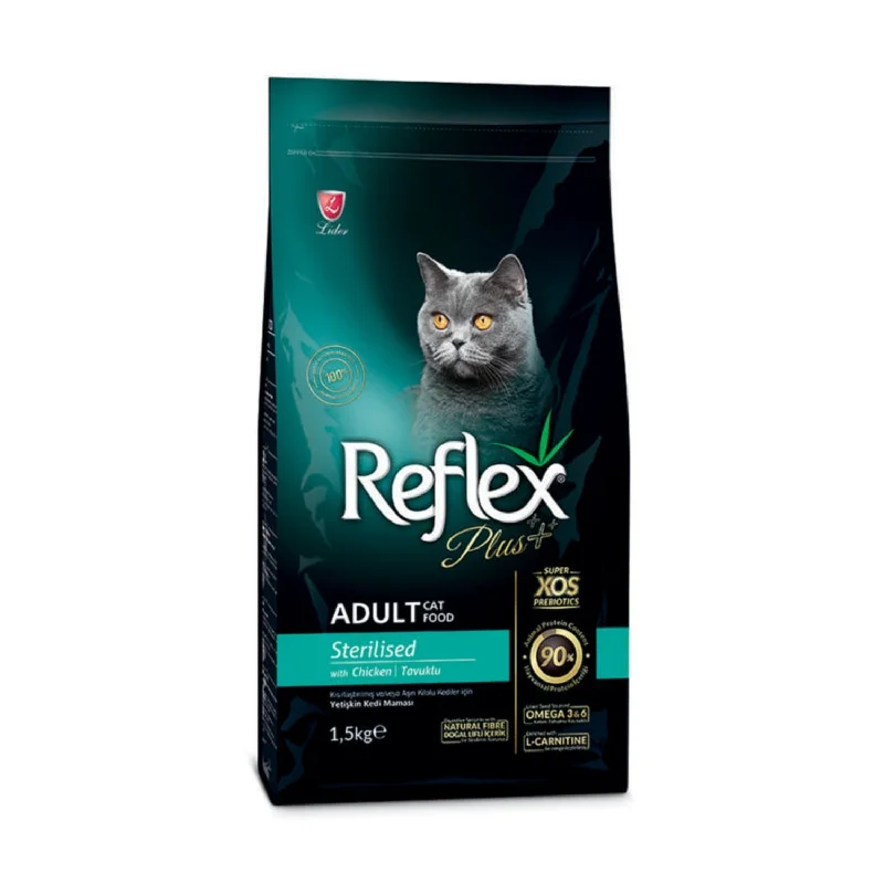 Reflex Plus Adult Sterilised Cat With Chicken Dry Cat Food