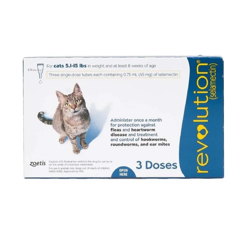 Revolution For Cats 2.6KG - 7.5KG Cat Medication