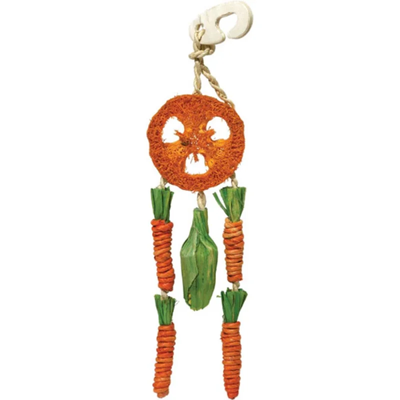 Rosewood Boredom Breaker | Small Pet Toy | Carrot Dream Catcher