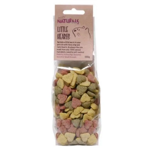 Rosewood Naturals | Small Pet Treats | Little Hearts - 100g