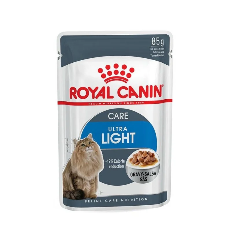 Royal Canin Feline Care Nutrition Ultra Light Pouch Cat Food