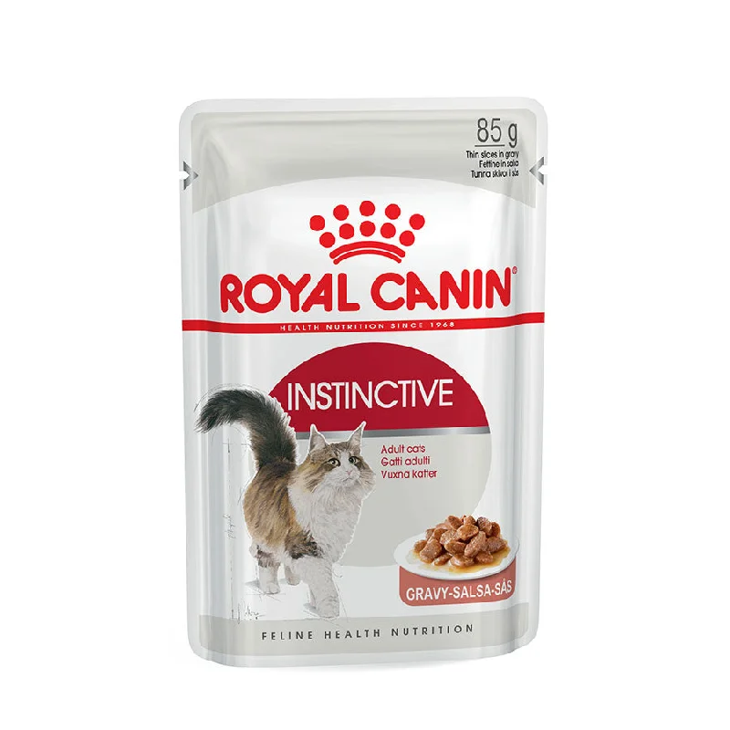 Royal Canin Feline Health Nutrition Instinctive Gravy Pouch Cat Food