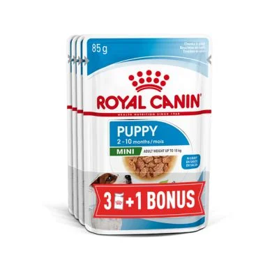 Royal Canin SHN Mini PUPPY vrećice za pse, 85g 3+1 BONUS