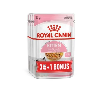 ROYAL CANIN vrećica za mačiće do 1.godine FHN KITTEN u umaku 85g 3+1 BONUS