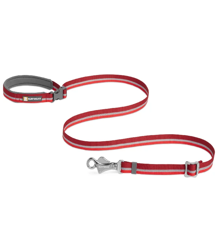 Ruffwear Crag™ Reflective & Multi-Use Dog Leash (Cindercone Red)