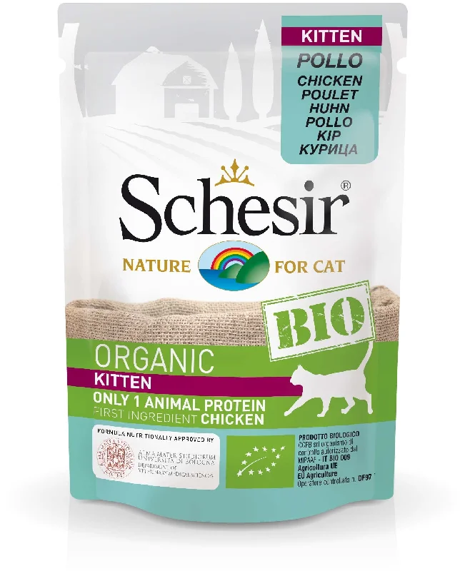 SCHESIR BIO KITTEN monoprotein piletina, 85g