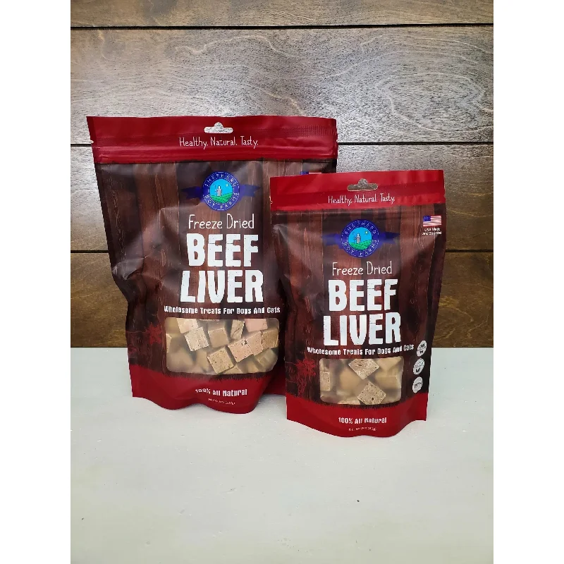 Shepherd Boy Farms Freeze Dried Beef Liver Dog Treats