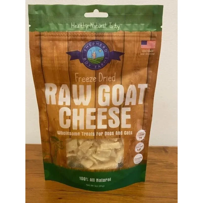 Shepherd Boy Farms Freeze Dried Raw Goat Cheese Dog Treats