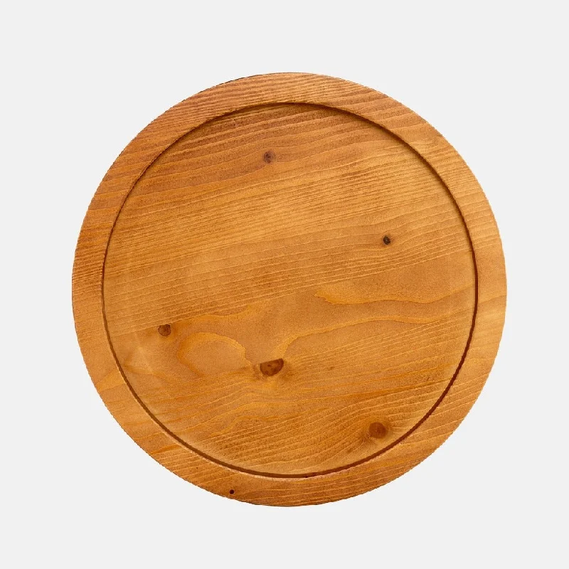 Small Natural Wood Serving Tray