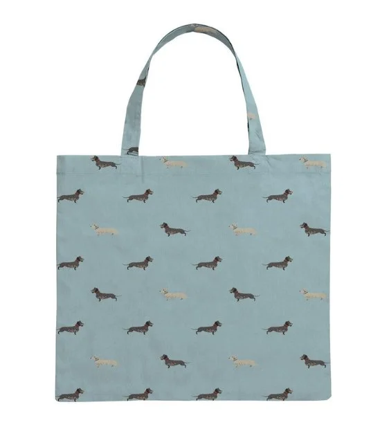 Sophie Allport Dachshund Folding Shopping Bag For Dog People