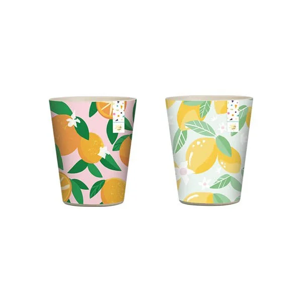 Summer Days Fruit Bamboo Tumbler Small