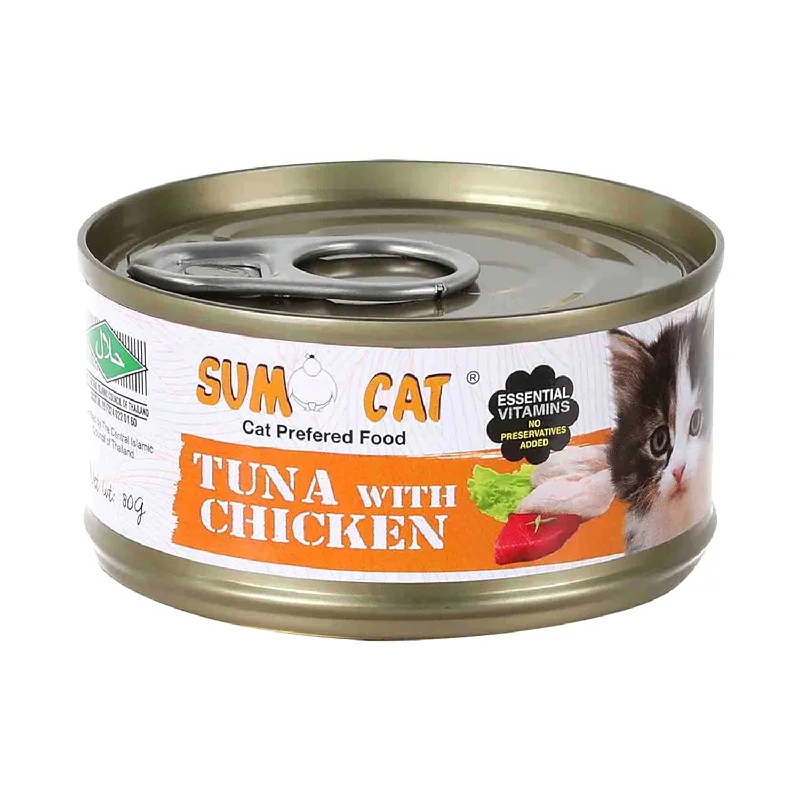 Sumo Cat Premium Tuna With Chicken Canned Cat Food