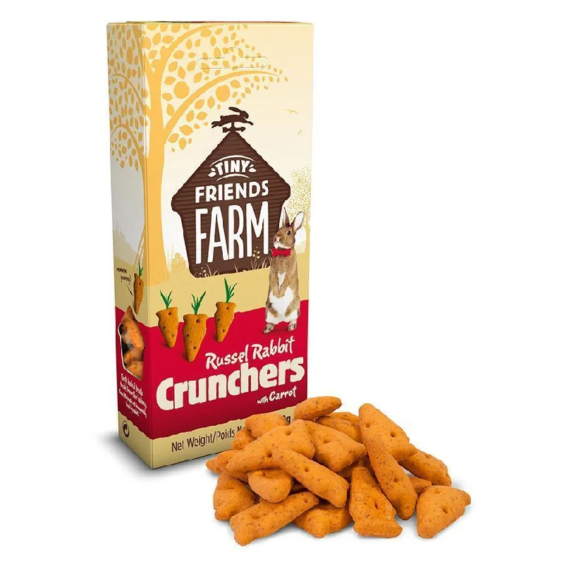 Supreme Tiny Friends Farm Russel Rabbit Crunchers Treats 120g