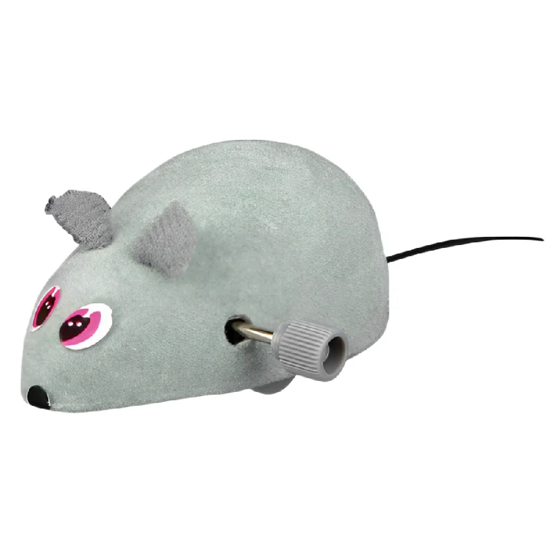 Trixie Wind Up Mouse Toy for Cats (Grey)