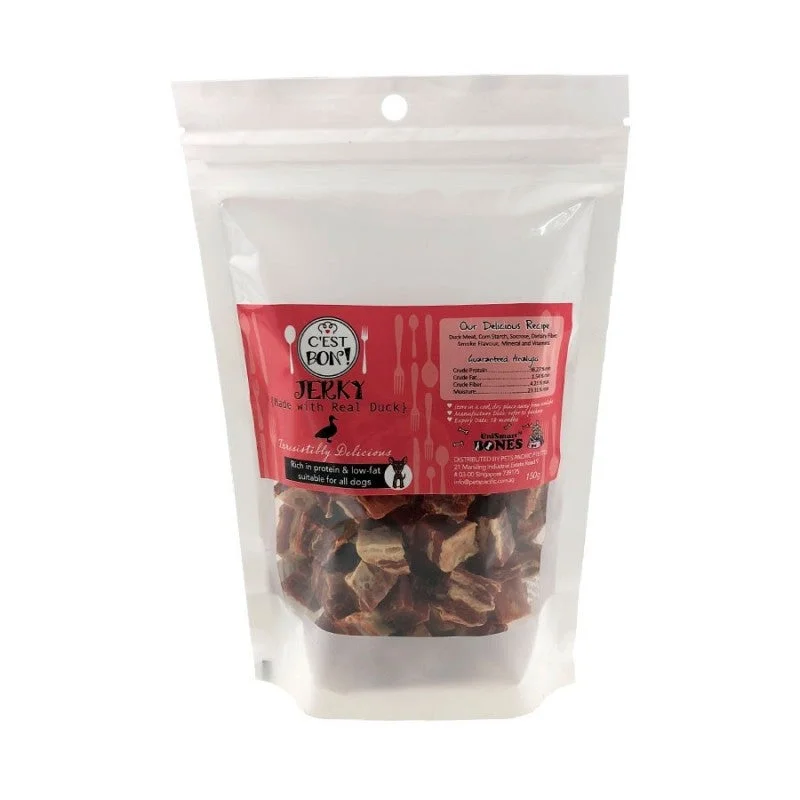 Unismart Bones Dog C'est Bon Duck Jerky Dog Treat