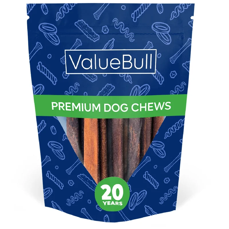 ValueBull Collagen Sticks, Beef Dog Chews, Medium 6 Inch, 10 Count