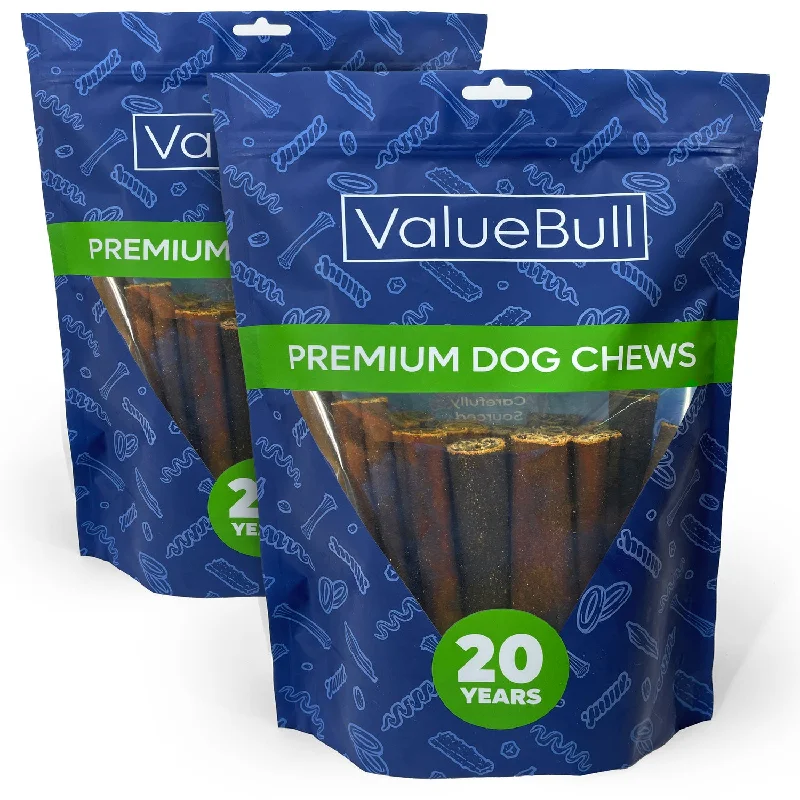 ValueBull USA Collagen Sticks, Premium Beef Dog Chews, Jumbo 6 Inch, 50 Count