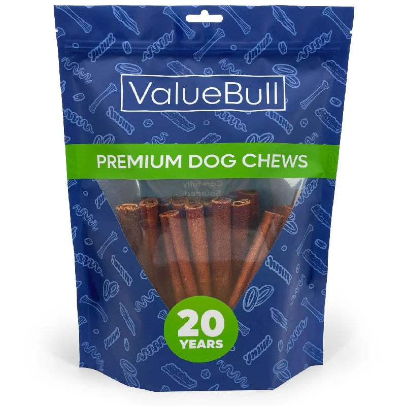 ValueBull USA Collagen Sticks, Premium Beef Dog Chews, Medium 6 Inch, 25 Count