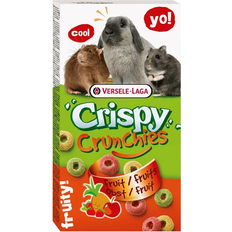 Versele-Laga Crispy Crunchies Fruit, Dry Rabbit & Rodent Food