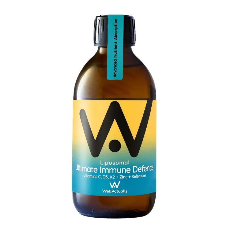 Well. Actually. Liposomal Ultimate Immune Defence - Tropical Zest Flavour 300ml