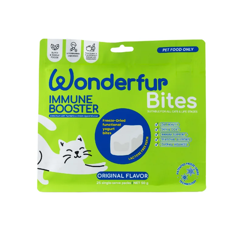 Wonderfur Bites Immune Booster for Cat Treats 50g