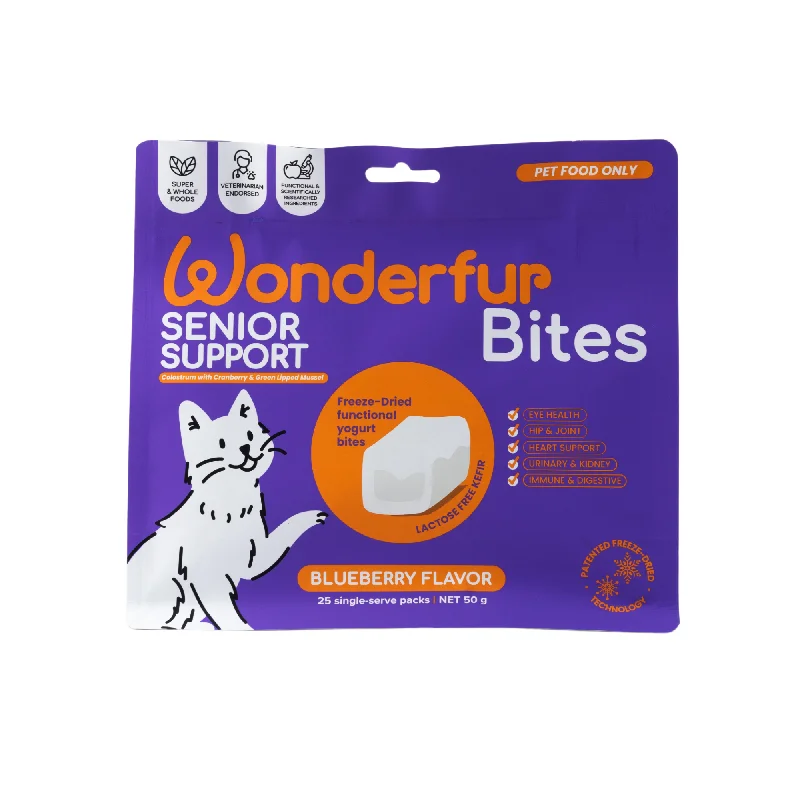 Wonderfur Bites Senior Support  for Cats Treats 50g