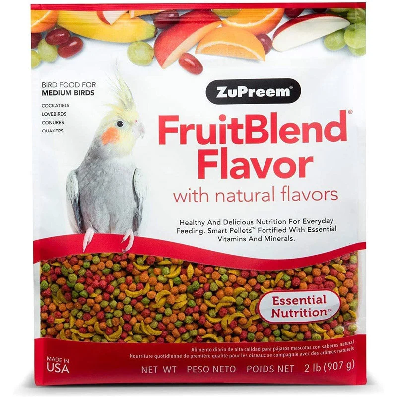 ZuPreem Fruit Blend mix for Medium Birds